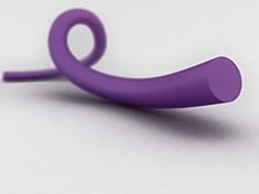 УЛЬТРАсорб USP 3/0 (2), 75см, мононить пгкл, быстрорассасывающаяся, окрашенная, игла HS-25, Линтекс