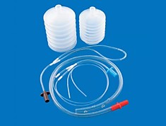 Устройство для дренирования ран УДР-250 (гофр. баллон 250мл + узлы дренирования), Медполимер